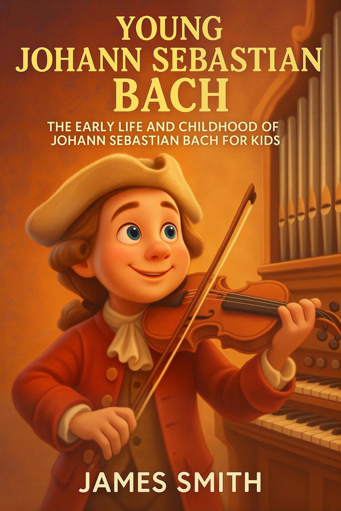 Young Johann Sebastian Bach: The Early Life and Childhood of Johann Sebastian Bach for Kids