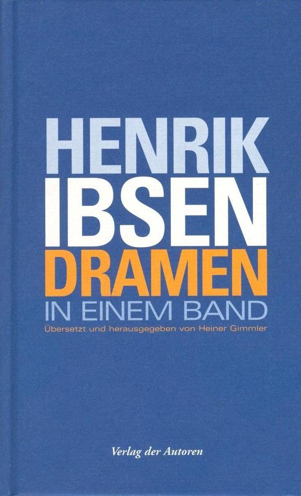 Dramen in einem Band Henrik Ibsen - Bild 3