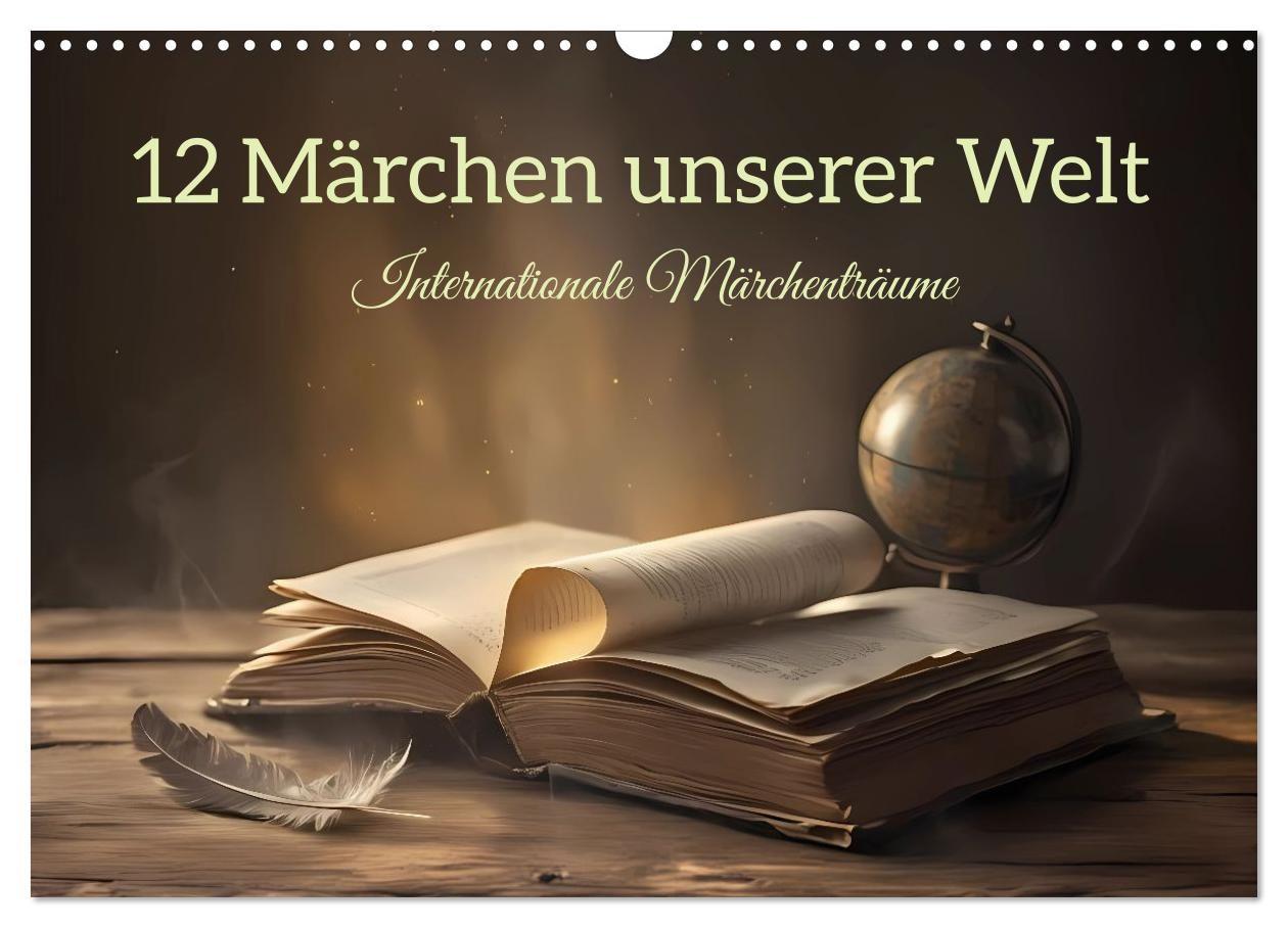 12 Märchen unserer Welt (Wandkalender 2027 DIN A3 quer) CALVENDO Monatskalender