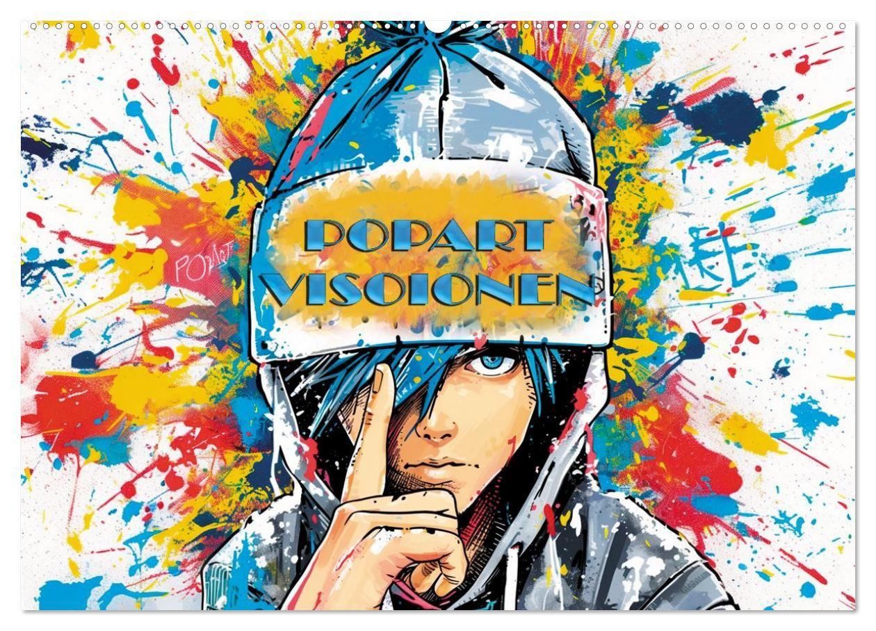 Popart Visionen (Wandkalender 2027 DIN A2 quer) CALVENDO Monatskalender