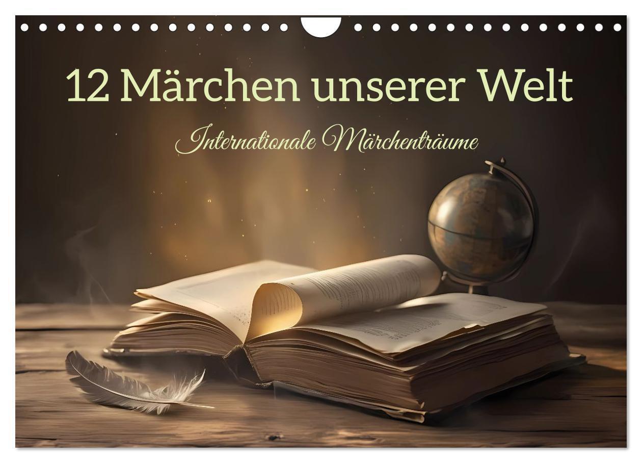 12 Märchen unserer Welt (Wandkalender 2027 DIN A4 quer) CALVENDO Monatskalender