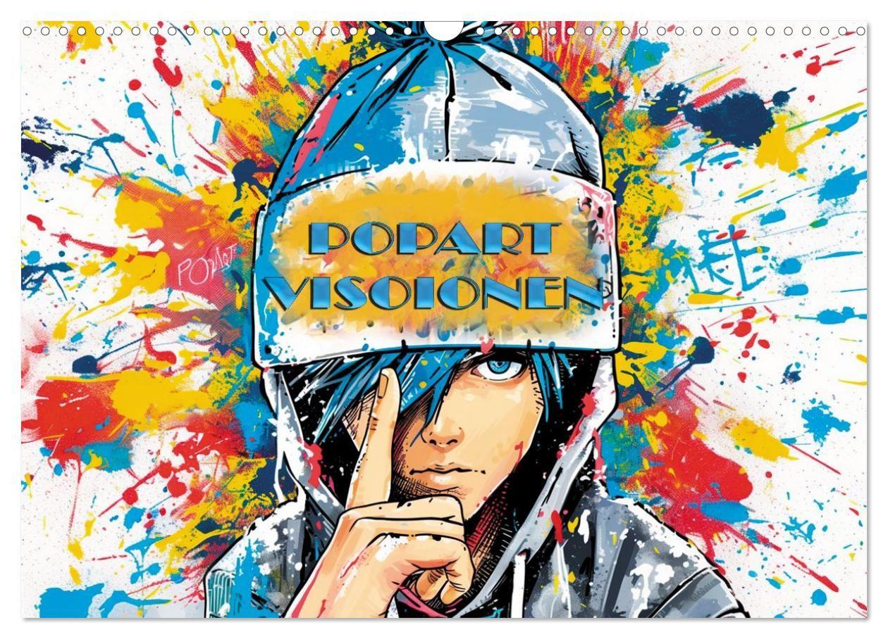 Popart Visionen (Wandkalender 2027 DIN A3 quer) CALVENDO Monatskalender