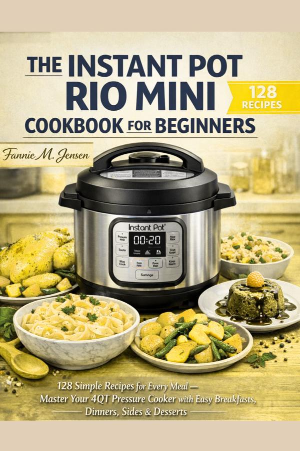 The Instant Pot Rio Mini Cookbook For Beginners