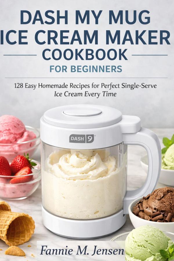 Dash My Mug Ice Cream Maker Cookbook For Beginners
