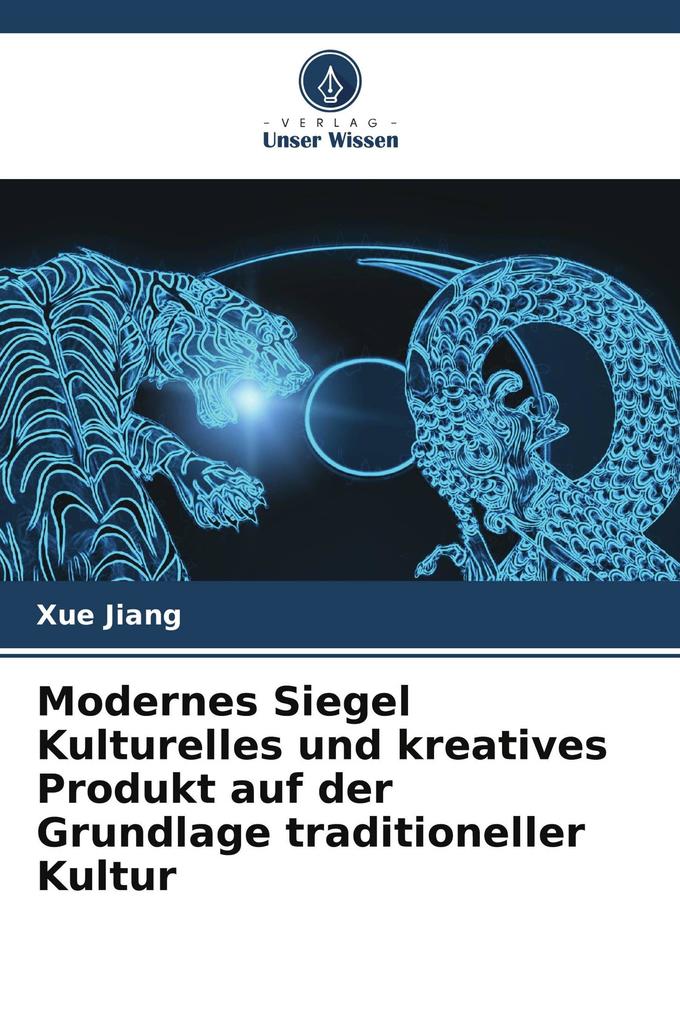 Modernes Siegel Kulturelles und kreatives Produkt auf der Grundlage traditioneller Kultur