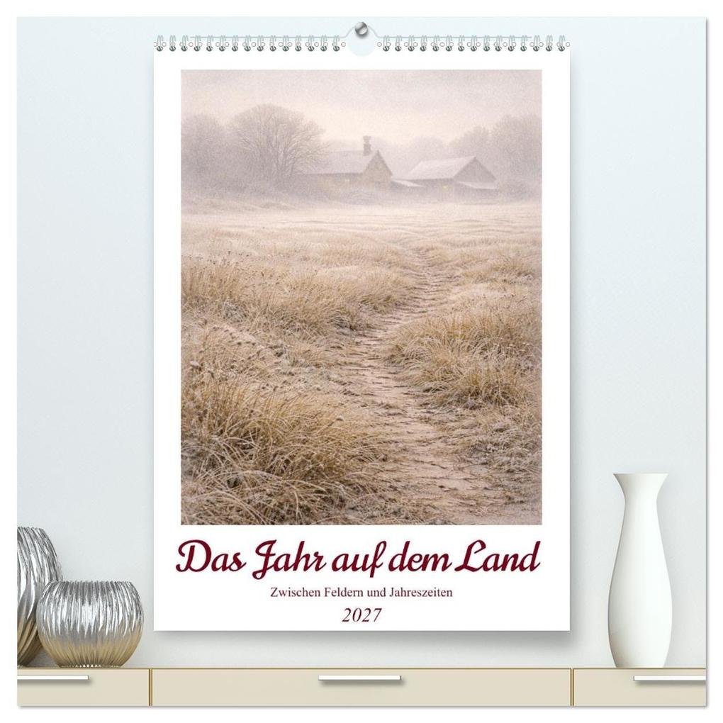 Das Jahr auf dem Land (hochwertiger Premium Wandkalender 2027 DIN A2 hoch) Kunstdruck in Hochglanz
