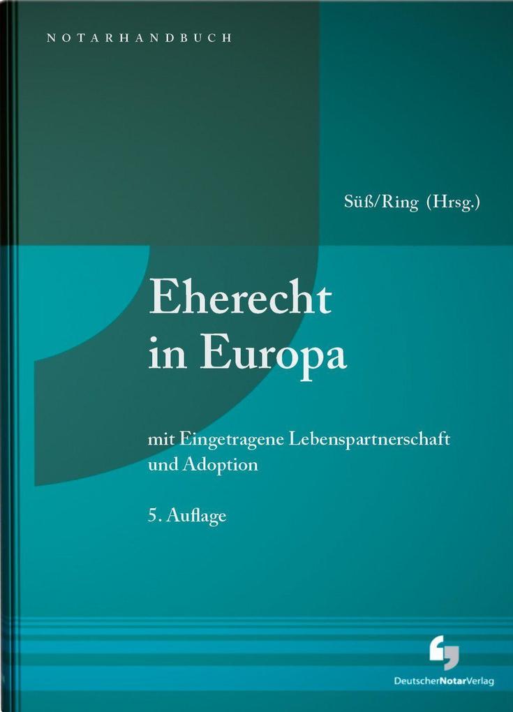 Eherecht in Europa