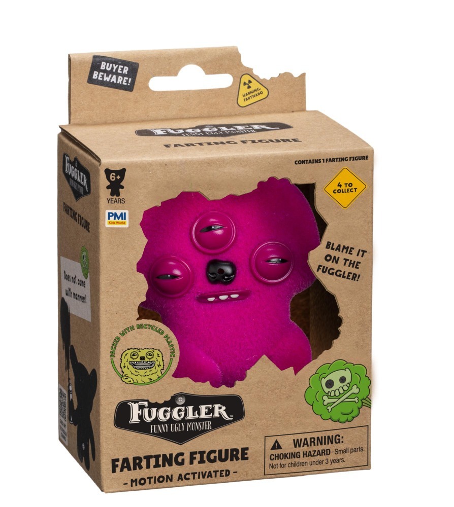 Fugglers - Farting Figures - Annoyed Alien Purple