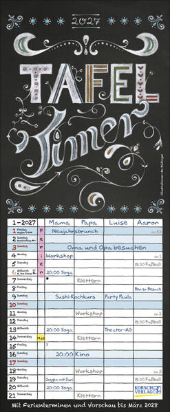 Tafel Timer 2027