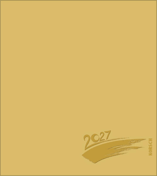 Foto-Malen-Basteln Bastelkalender gold 2027