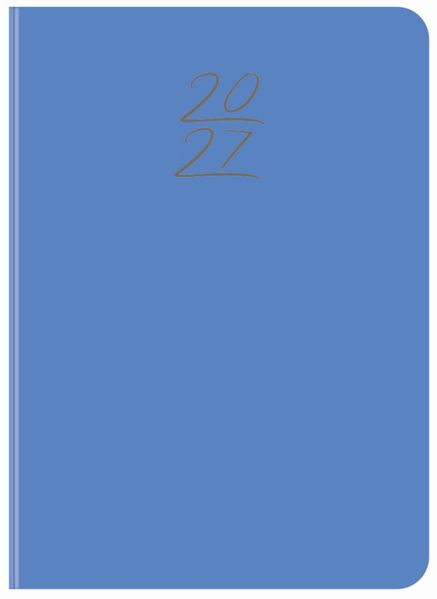 Wochentimer Colour blau 2027