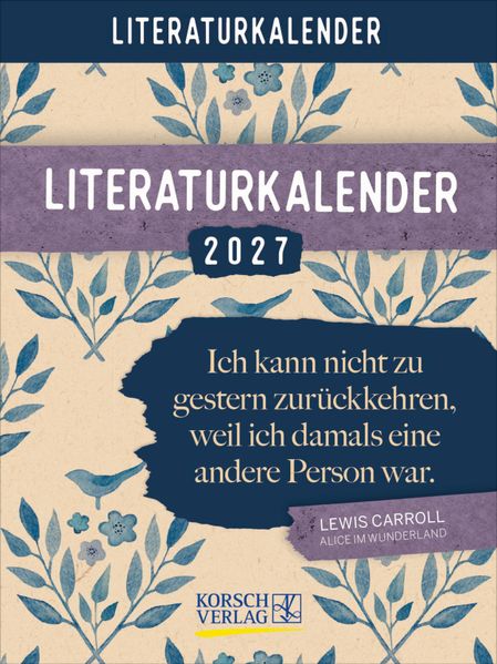 Literaturkalender 2027
