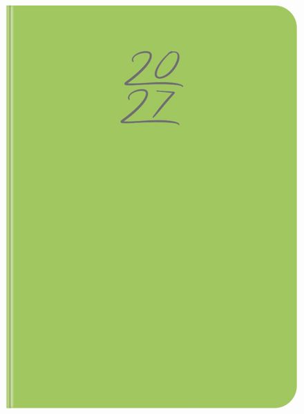 Wochentimer Colour grün 2027
