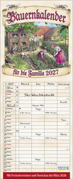 Bauernkalender 2027