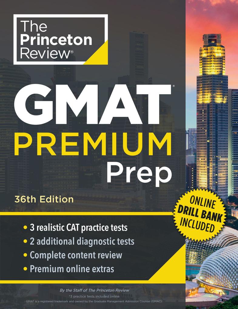 Princeton Review GMAT Premium Prep 36th Edition