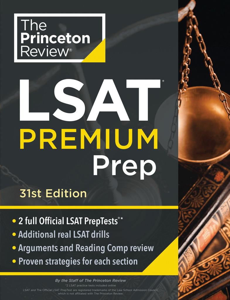 Princeton Review LSAT Premium Prep 31st Edition
