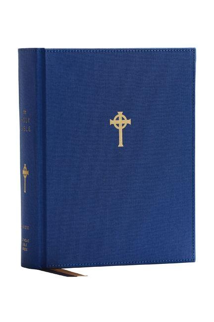 RSV2CE Catholic Bible Journal Edition Blue Cloth over Board Comfort Print