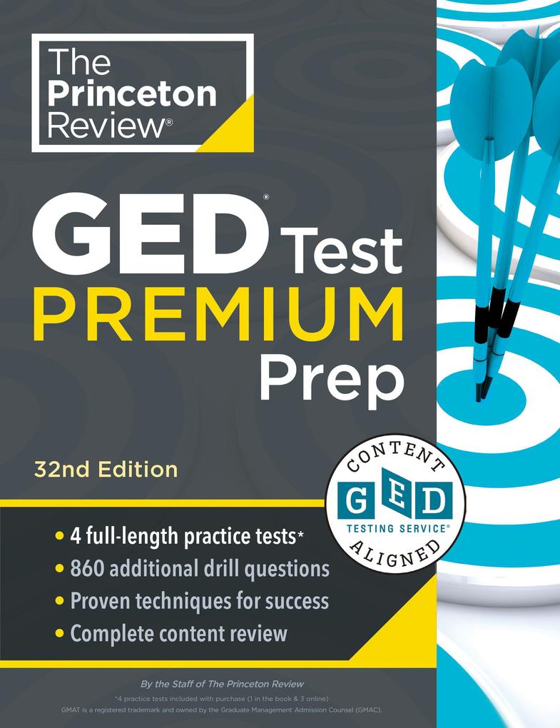 Princeton Review GED Test Premium Prep 32nd Edition