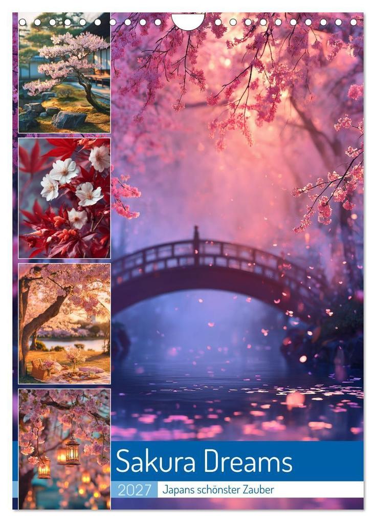 Sakura Dreams (Wandkalender 2027 DIN A4 hoch) CALVENDO Monatskalender