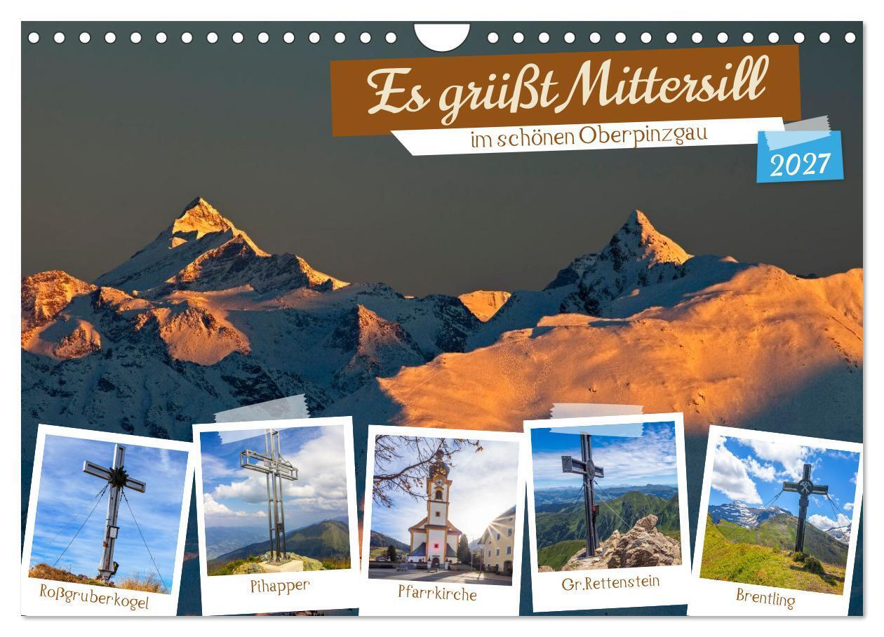 Es grüßt Mittersill (Wandkalender 2027 DIN A4 quer) CALVENDO Monatskalender