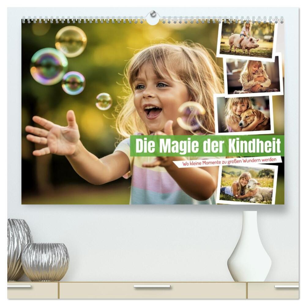 Die Magie der Kindheit (hochwertiger Premium Wandkalender 2027 DIN A2 quer) Kunstdruck in Hochglanz