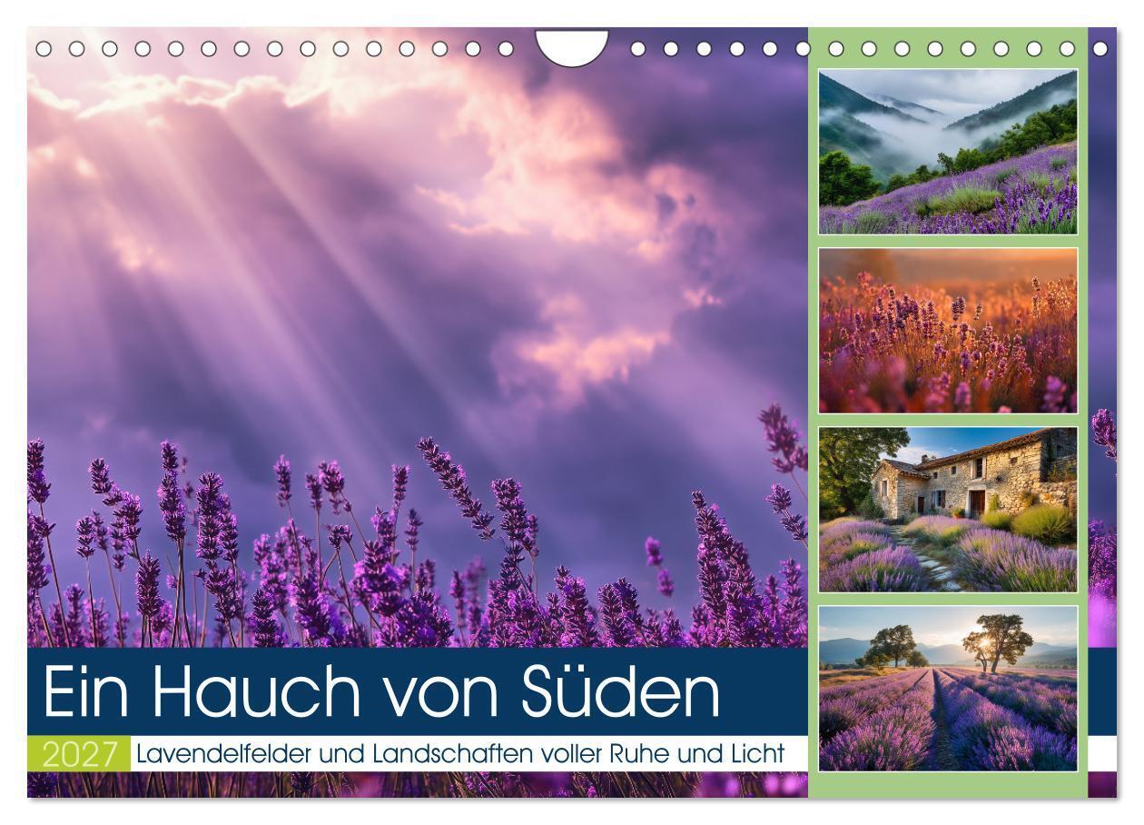 Ein Hauch von Süden (Wandkalender 2027 DIN A4 quer) CALVENDO Monatskalender