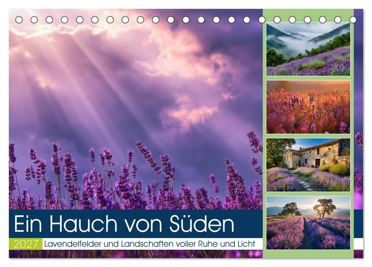 Ein Hauch von Süden (Tischkalender 2027 DIN A5 quer) CALVENDO Monatskalender