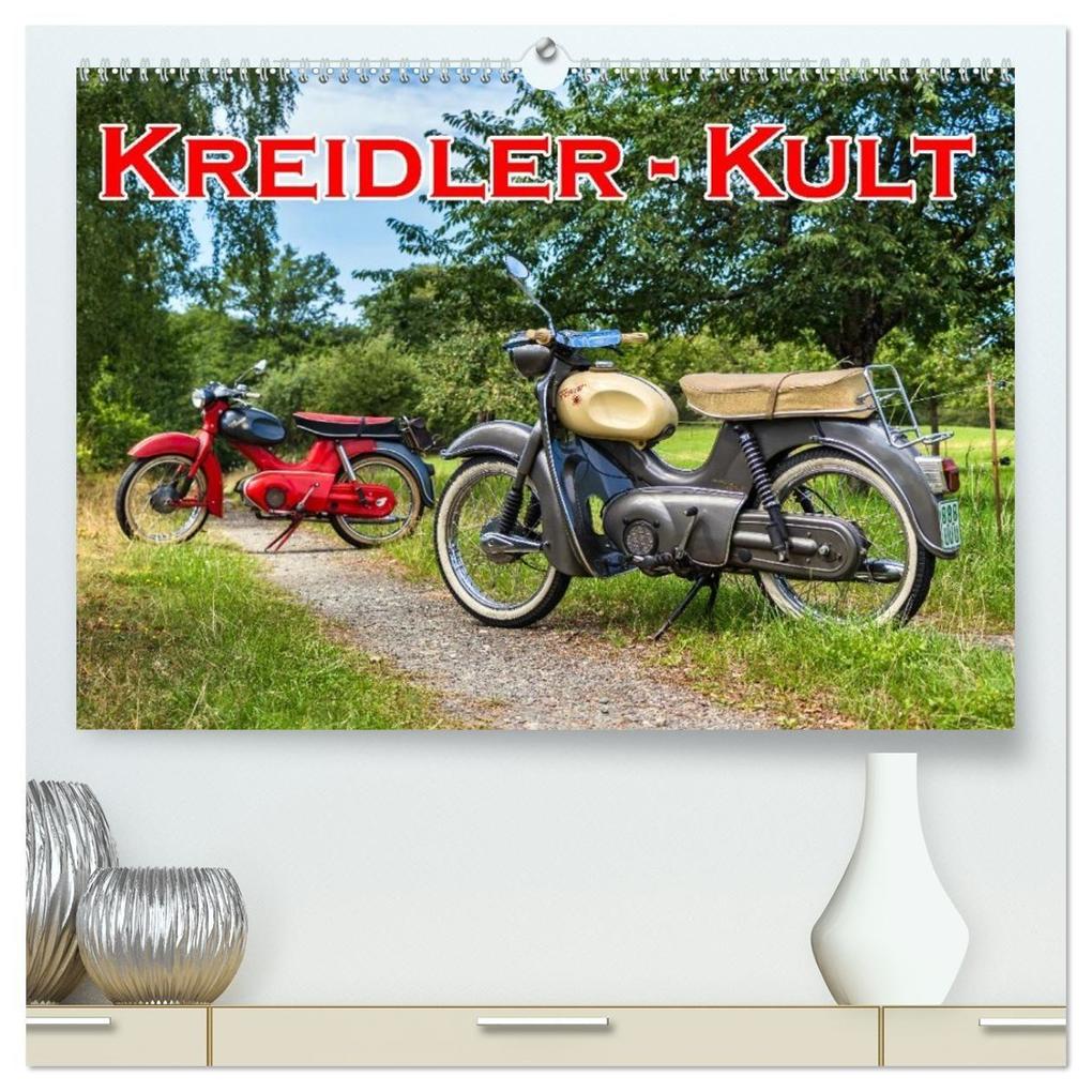 Kreidler-Kult (hochwertiger Premium Wandkalender 2027 DIN A2 quer) Kunstdruck in Hochglanz