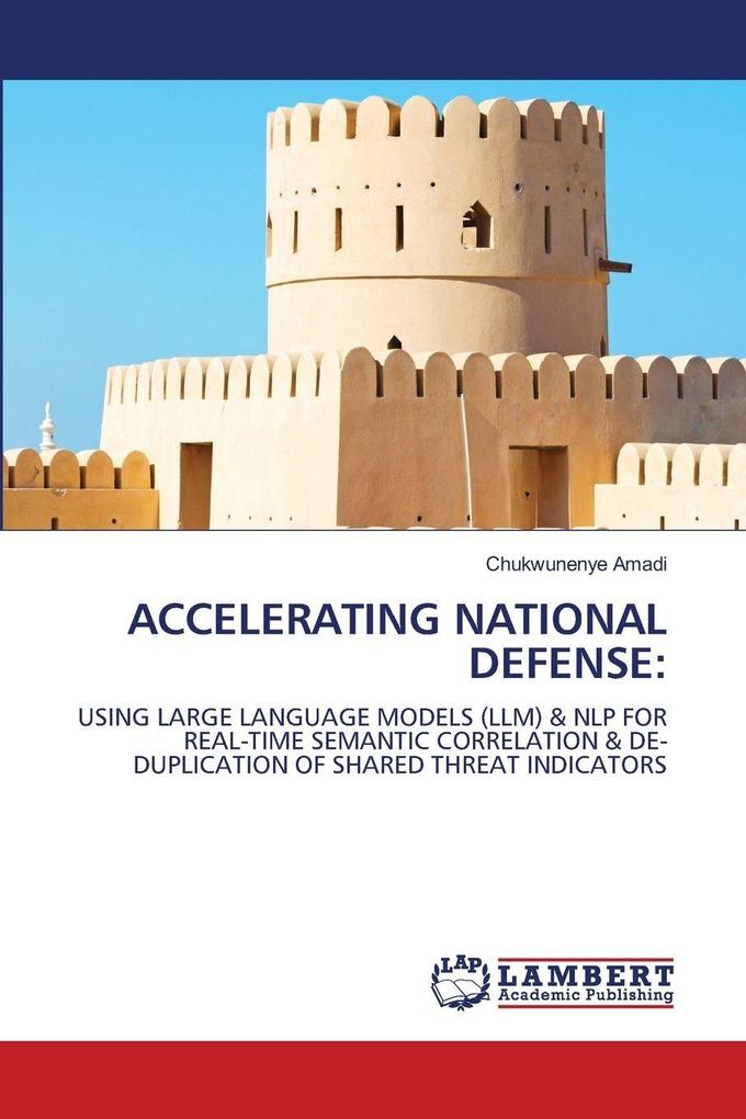 ACCELERATING NATIONAL DEFENSE: