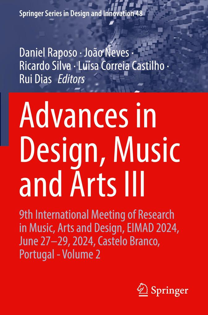 Advances in Design Music and Arts III