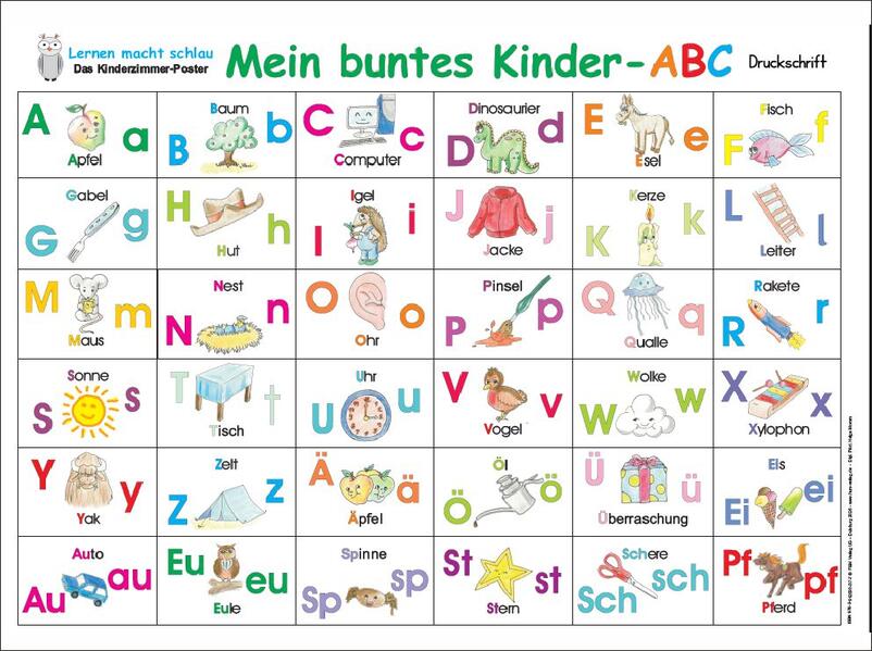 Mein buntes Kinder-ABC