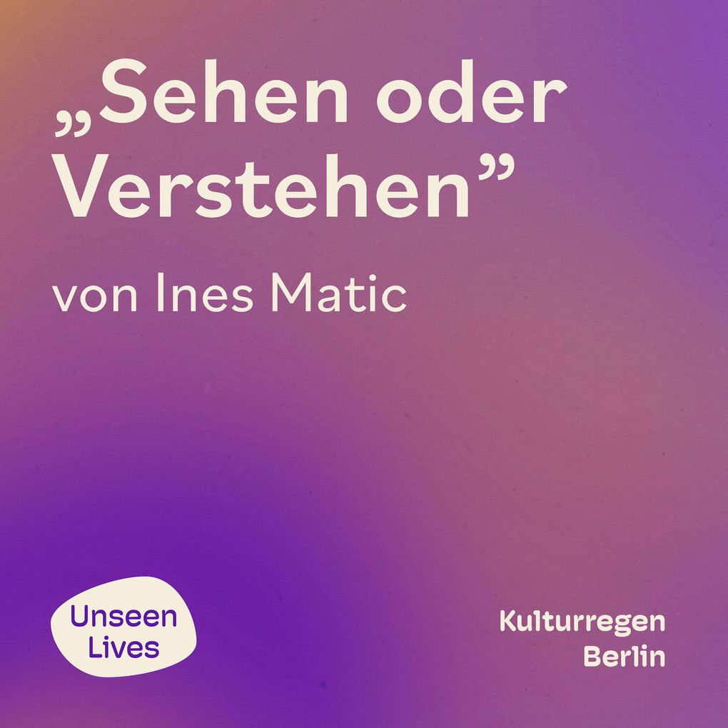 Sehen oder Verstehen