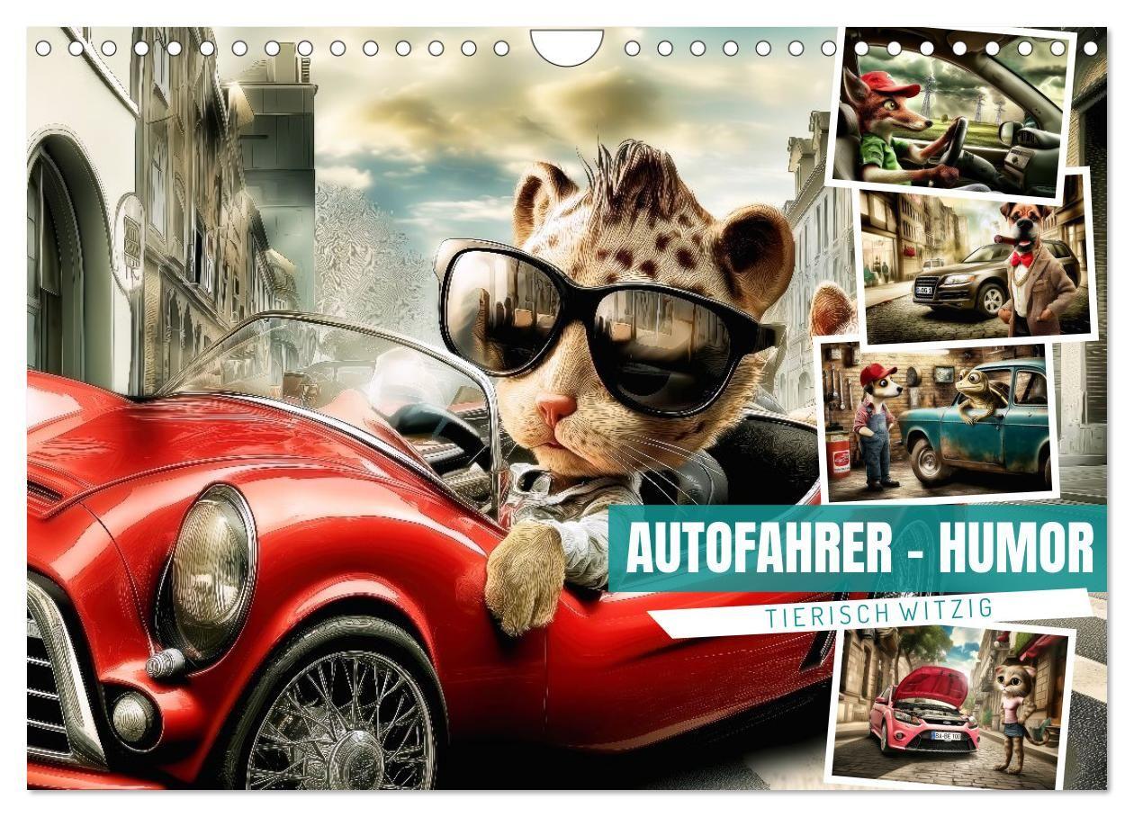 Autofahrer-Humor (Wandkalender 2027 DIN A4 quer) CALVENDO Monatskalender