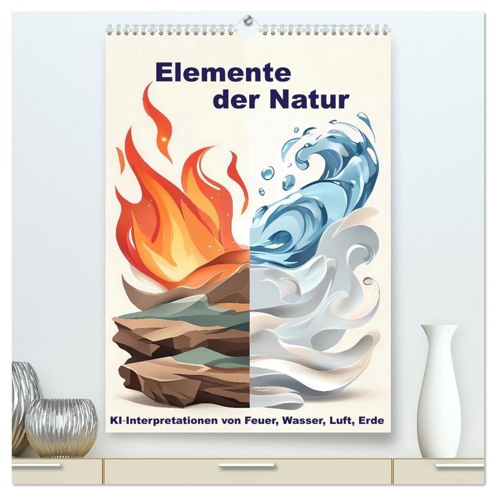 Elemente der Natur (hochwertiger Premium Wandkalender 2027 DIN A2 hoch) Kunstdruck in Hochglanz