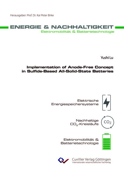 Implementation of Anode-Free Concept in Sulfide-Based All-Solid-State Batteries 36
