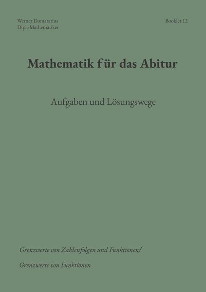 Mathematik für das Abitur