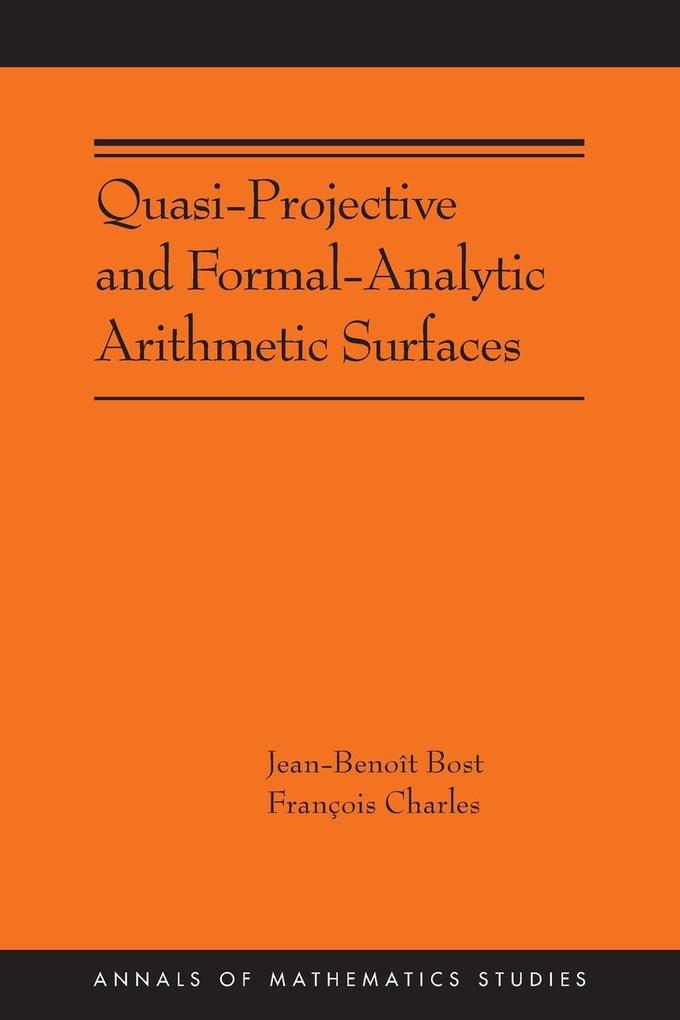 Quasi-Projective and Formal-Analytic Arithmetic Surfaces