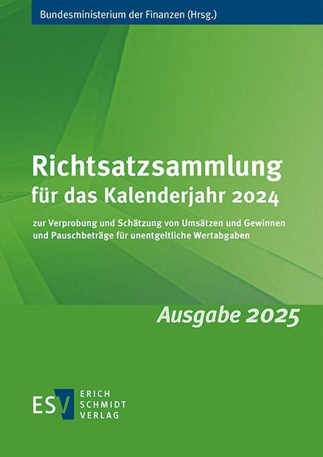 Richtsatzsammlung für das Kalenderjahr 2024