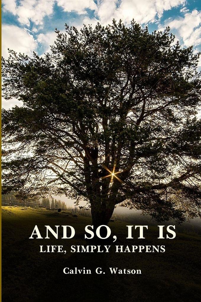 AND SO IT IS