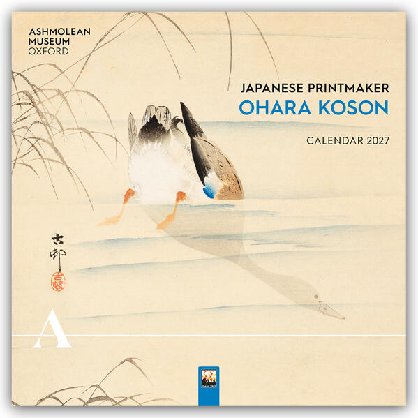 Japanese Printmaker Ohara Koson - Japanische Kunst 2027 - Original Flame Tree Publishing-Kalender [Kalender]