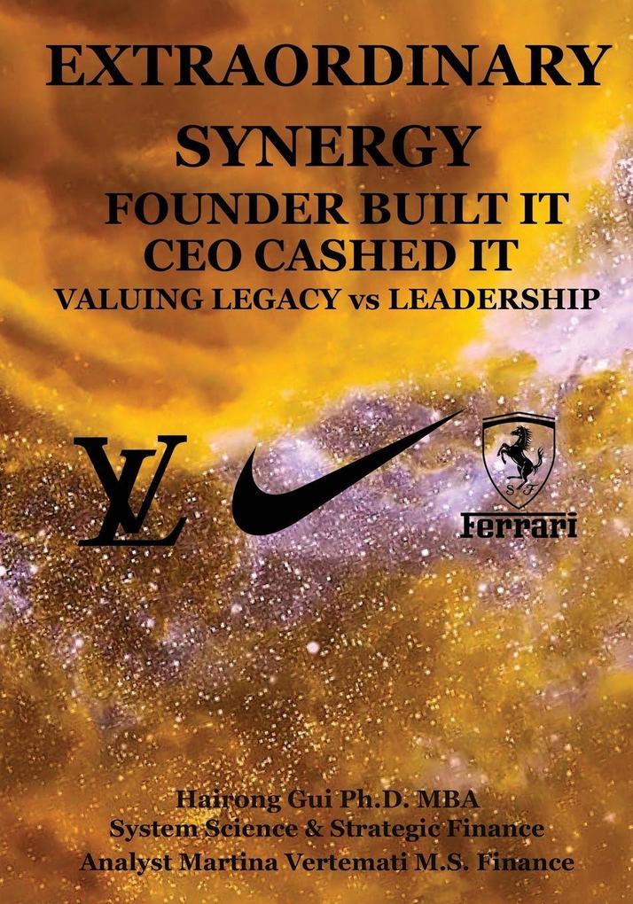 Extraordinary Synergy Founder Built It CEO Cashed It