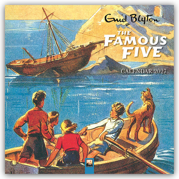 Enid Blyton: The Famous Five - Fünf Freunde 2027 - Original Flame Tree Publishing-Kalender [Kalender]