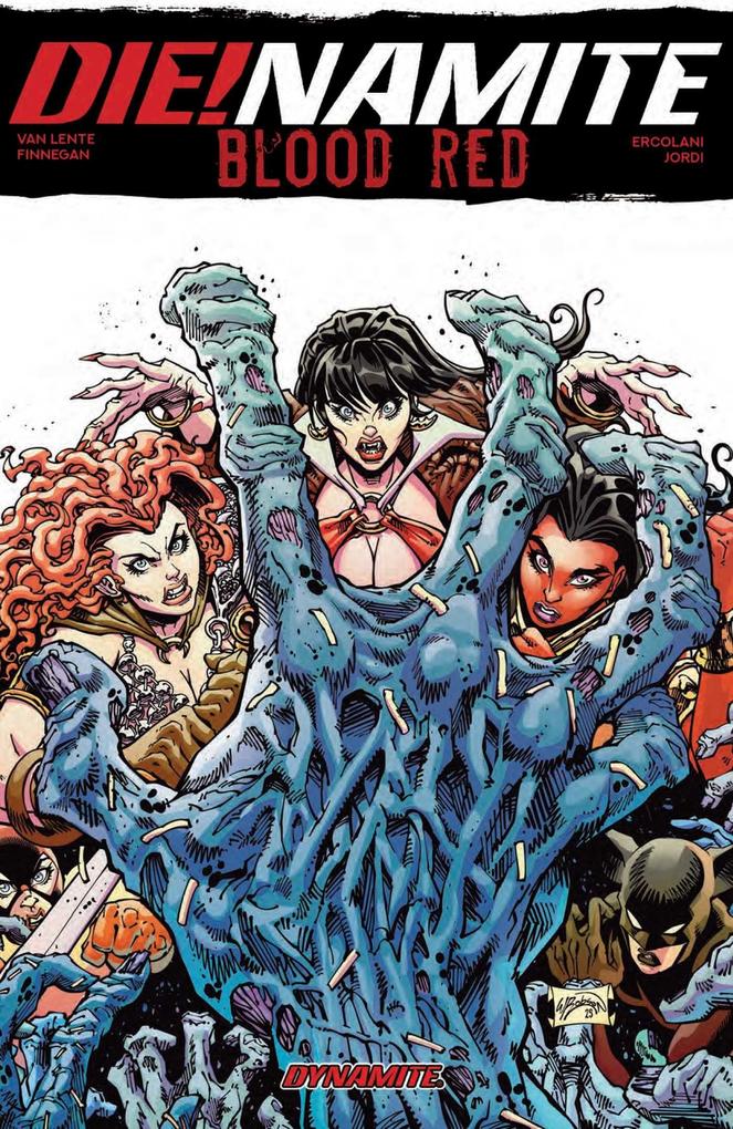 Die!namite Blood Red Tpb