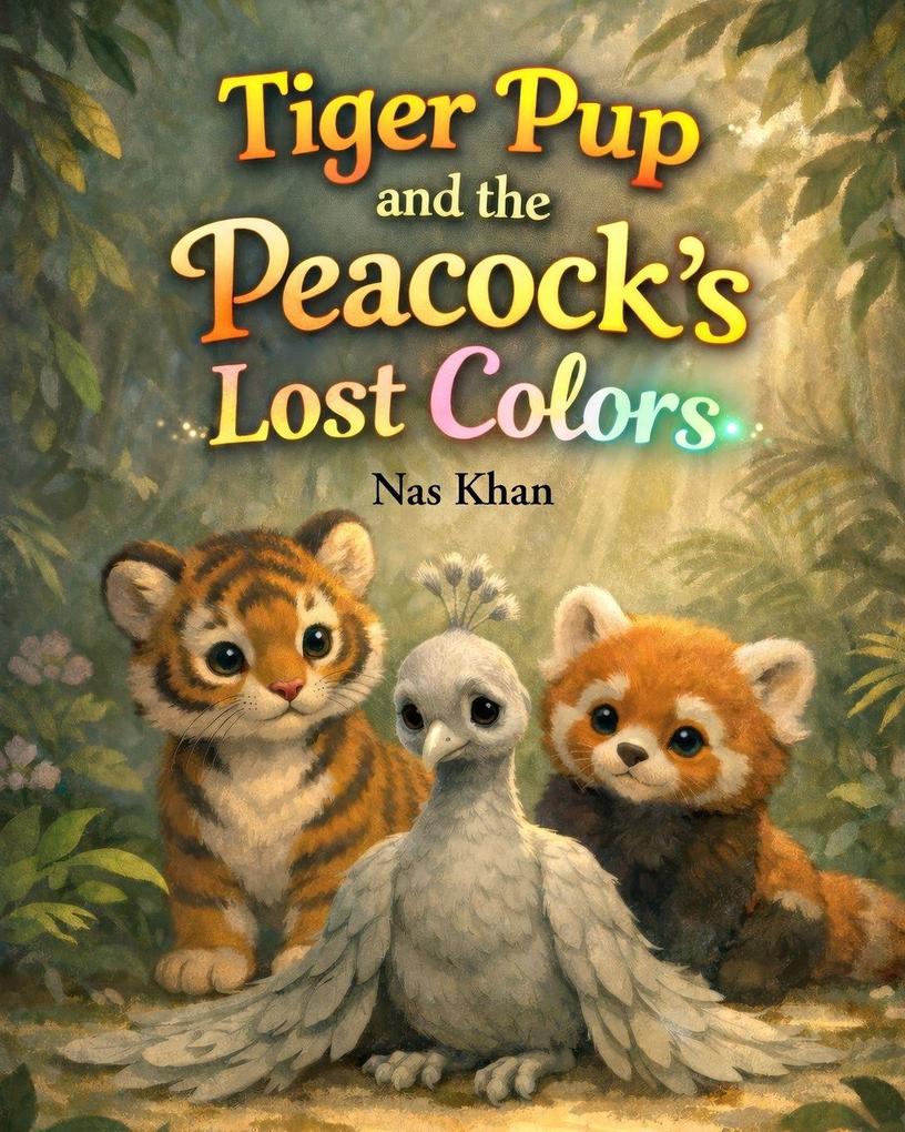 Tiger Pup and the Peacock's Lost Colors