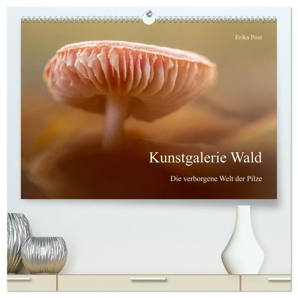 Kunstgalerie Wald - die verborgene Welt der Pilze (hochwertiger Premium Wandkalender 2027 DIN A2 quer) Kunstdruck in Hochglanz