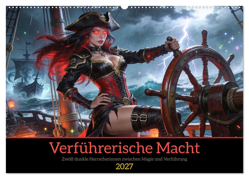 Verführerische Macht (Wandkalender 2027 DIN A2 quer) CALVENDO Monatskalender