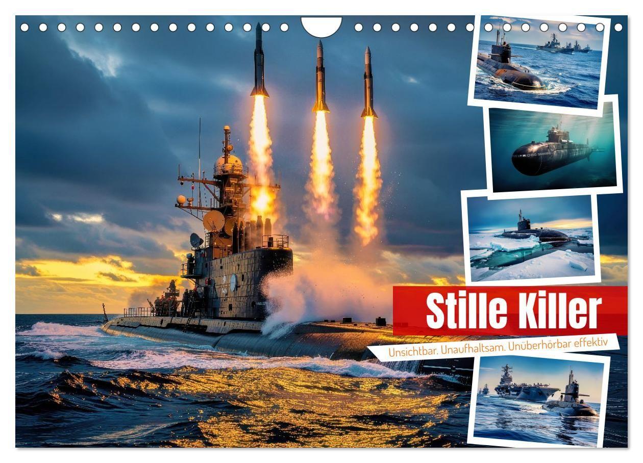 Stille Killer (Wandkalender 2027 DIN A4 quer) CALVENDO Monatskalender