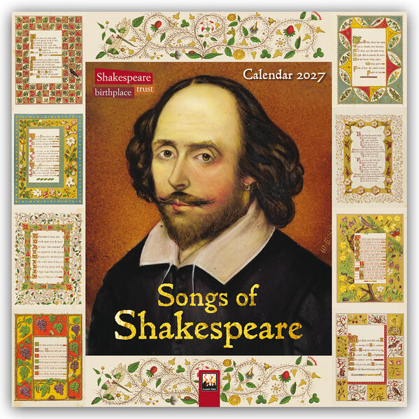 Songs of Shakespeare - Shakespeare Lieder 2027 - Original Flame Tree Publishing-Kalender [Kalender]