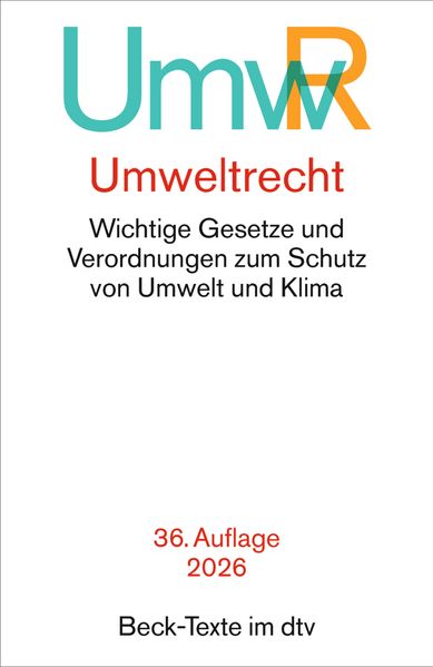 Umweltrecht. UmwR