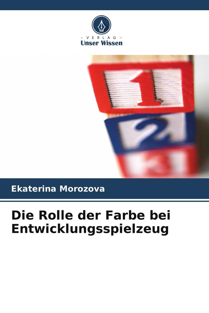 Die Rolle der Farbe bei Entwicklungsspielzeug